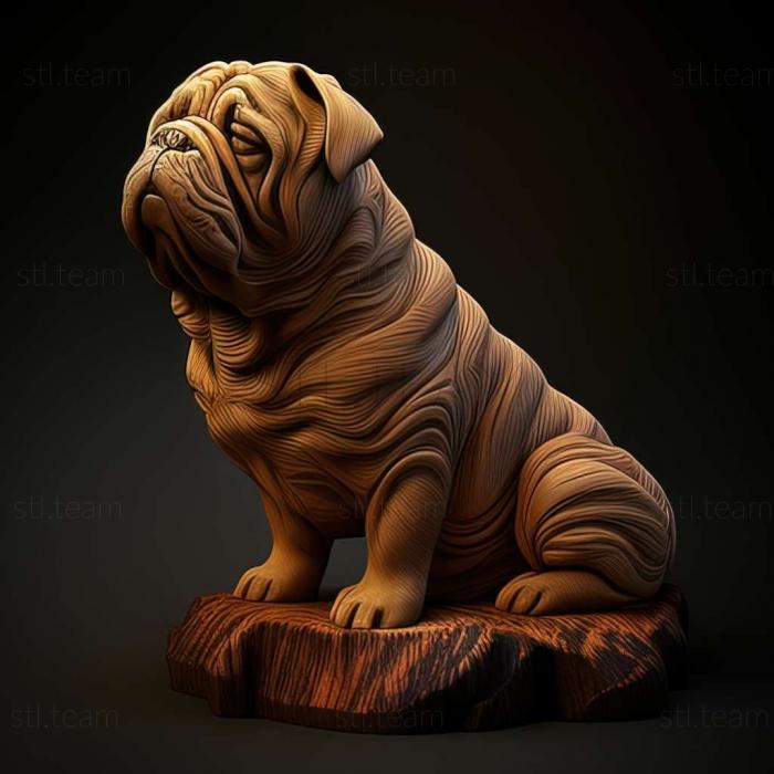 3D модель Monticola sharpei erythronotus (STL)